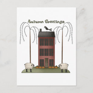 Alla Dem Blesses ・ Hösten Hälsning Vykort