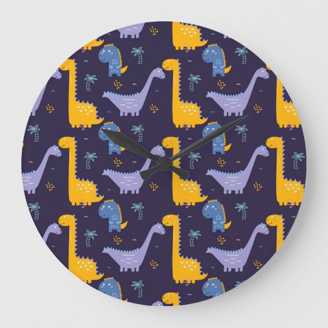 Alla Dinos Underbara och små Stor Klocka (Framsida)