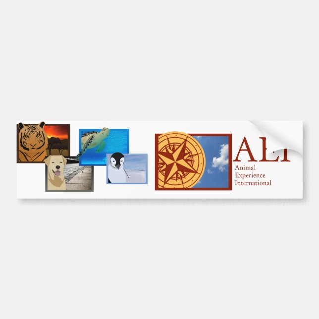 Alla djurklistermärke bildekal (Framsidan)