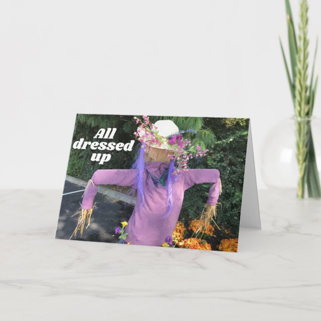 ALLA DÖDADE "FÖR DIN BIRTHDAY WISH" KORT (Framsida)