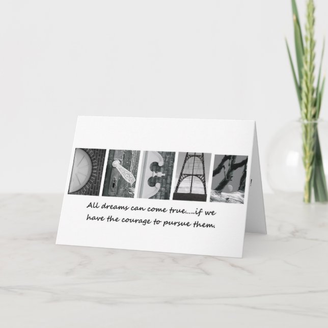 Alla Dreams Kom True Greeting Card Kort (Framsida)
