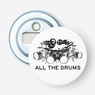 Alla Drums Drummer Flasköppnare