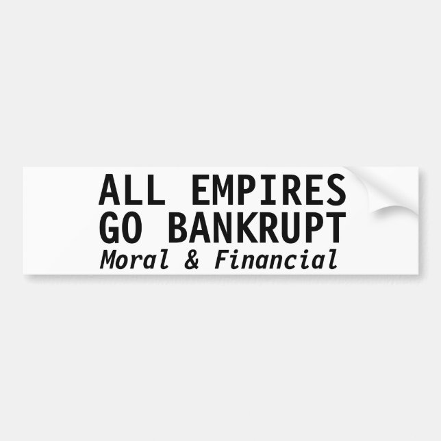 ALLA EMPIRES GO BANKRUPT BILDEKAL (Framsidan)