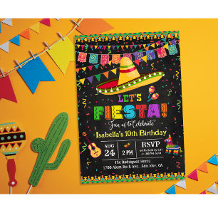 ALLA EVENEMANG - Fiesta Mexikansk Inbjudan