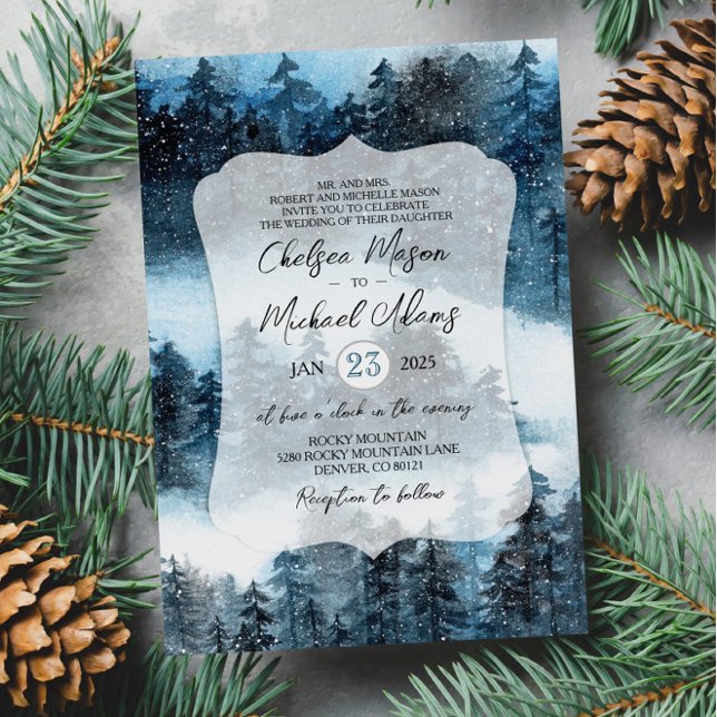 ALLA EVENEMANG - Vinter skogs inbjudan (Skapare uppladdad)