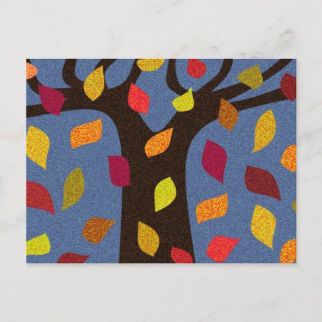 ALLA FALL NEDÅT VYKORT (Framsida)