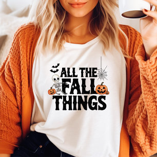 Alla Fall Sak Funny Halloween T Shirt