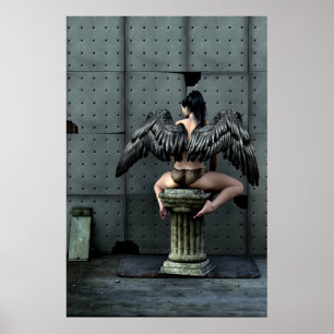 Alla får du den gotiska konstaffischen poster