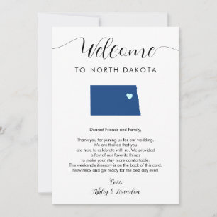 Alla Färg North Dakota Bröllop Välkomsthälsare