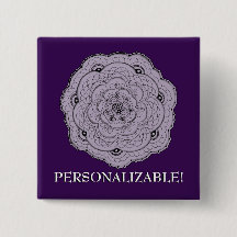 Alla Färg Snöre ser kront Doily Flower