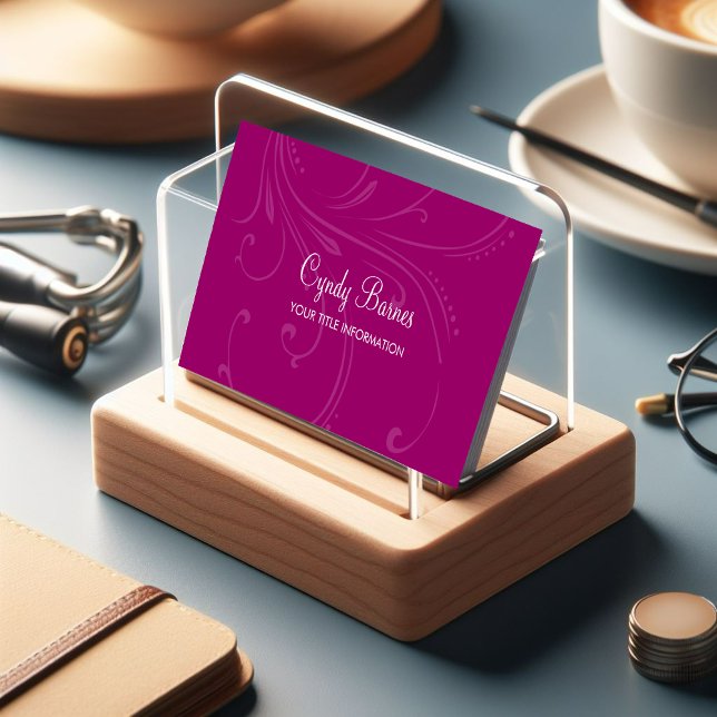 Alla Färg Vine Mönster-Affärskort Visitkort (Skapare uppladdad)