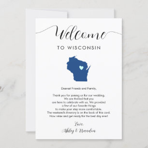Alla Färg Wisconsin Bröllop välkomstkontinentalpla