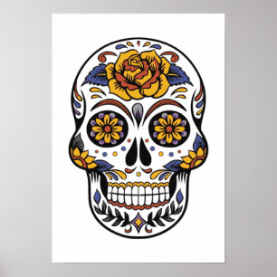 Alla färgfläckar för Day of the dead i Saints Poster