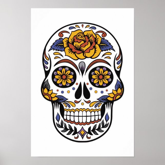 Alla färgfläckar för Day of the dead i Saints Poster (Framsidan)