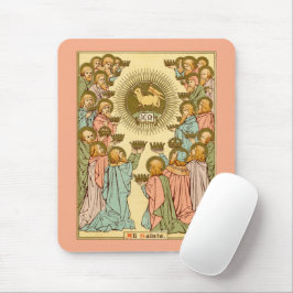 Alla färgfläckar (RLS 19) (Stil 1) Musmatta