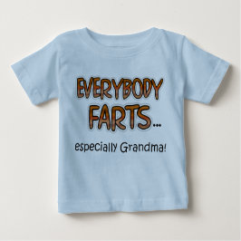 Alla Farts, särskilt mormor! Spädbarnskjorta Tee