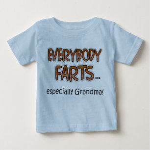 Alla Farts, särskilt mormor! Spädbarnskjorta Tee