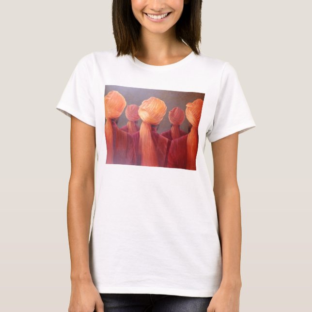 Alla fem huvuden t-shirt (Framsida)