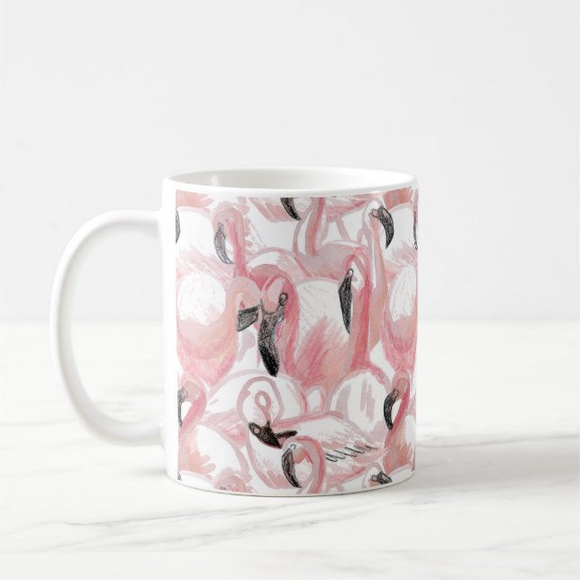 alla flamingos kaffemugg (Vänster)
