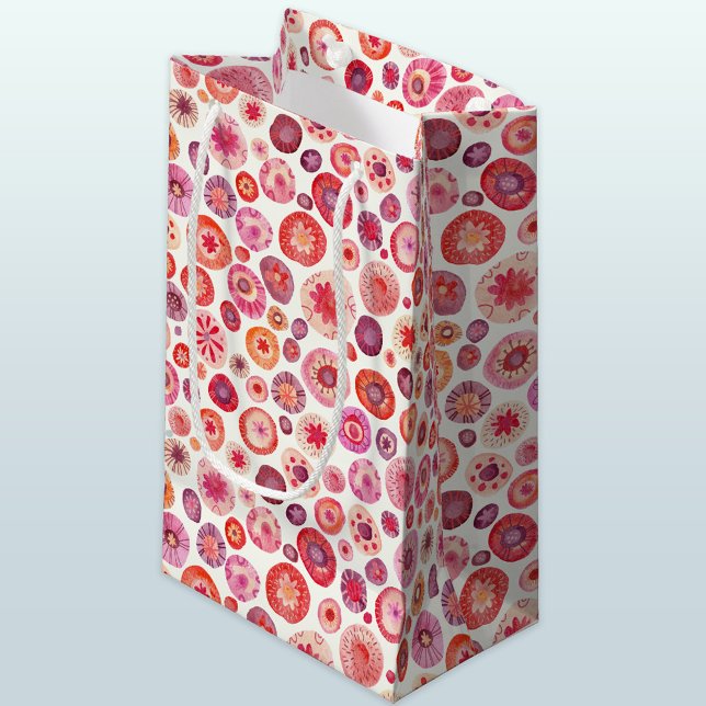 Alla Flowers (Abstract floral gift bag)