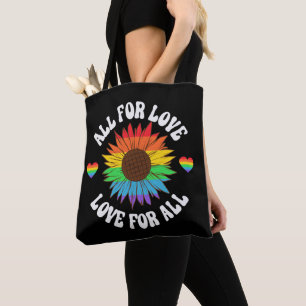 Alla för Kärlek Kärlek för alla   Gay pride månad Tygkasse