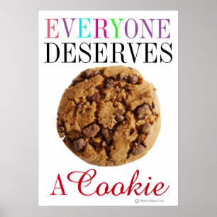 Alla förtjänar en cookie - srf poster