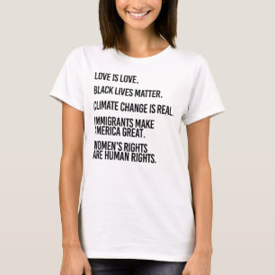 Alla förtjänar mänskliga rättigheter t shirt