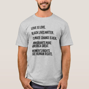 Alla förtjänar mänskliga rättigheter t shirt