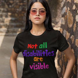 Alla funktionshinder syns inte osynliga sjukdom t shirt