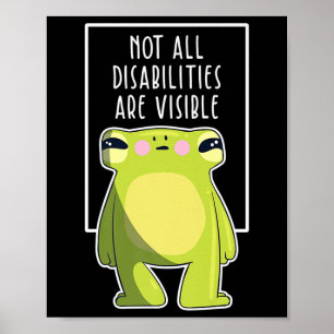 Alla funktionshinder syns inte på Handicap Awa Poster
