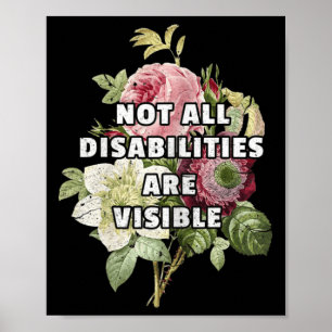 Alla funktionsnedsättningar är inte synliga fibrom poster