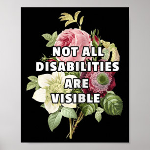 Alla funktionsnedsättningar är inte synliga fibrom poster