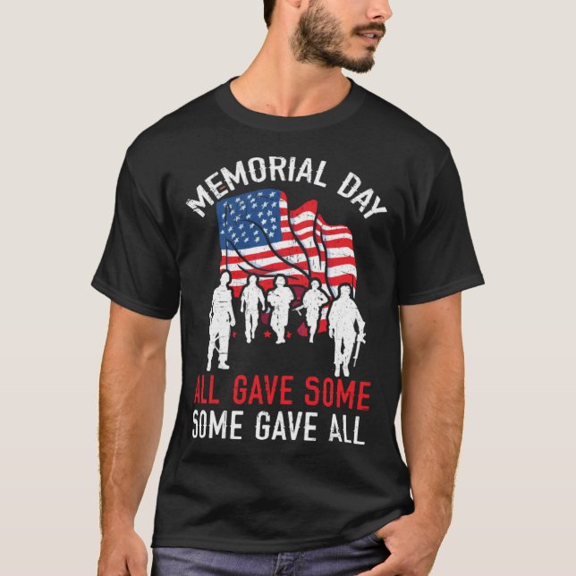Alla gav lite av USA flagga-amerikanska PM T Shirt (Framsida)