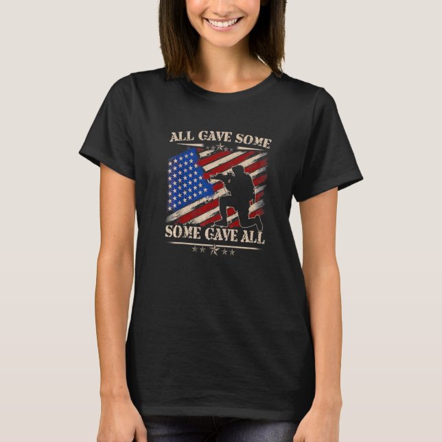 Alla gav lite veteran och minnesmärken. t shirt (Framsida)