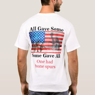 Alla gav något, några gav alla t shirt