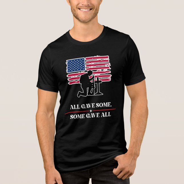 Alla gav något, somliga gav allt t shirt (Framsida)
