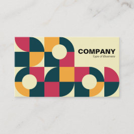 Alla geometriska v11-Affärskort Visitkort