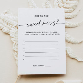 ALLA Gissa det  spelkortet Inbjudningar