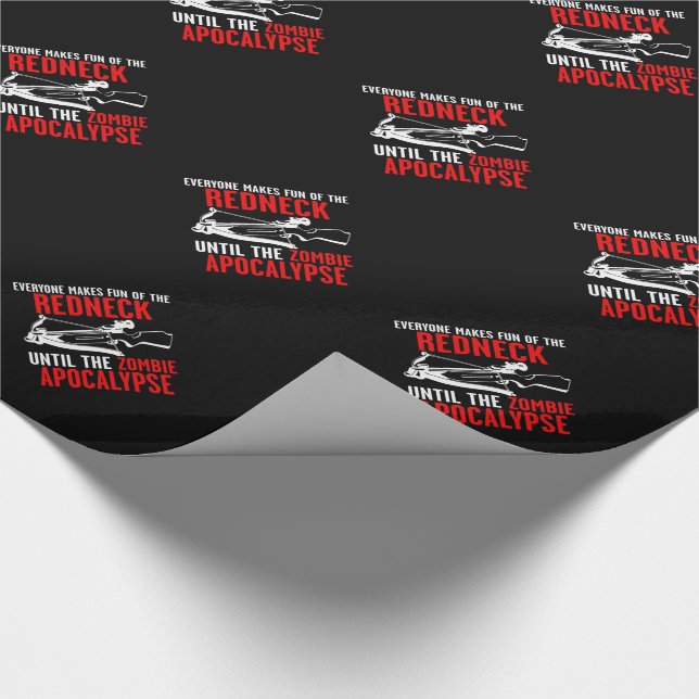 Alla gör roligt av RedneckZombieattacken Presentpapper (Hörn)