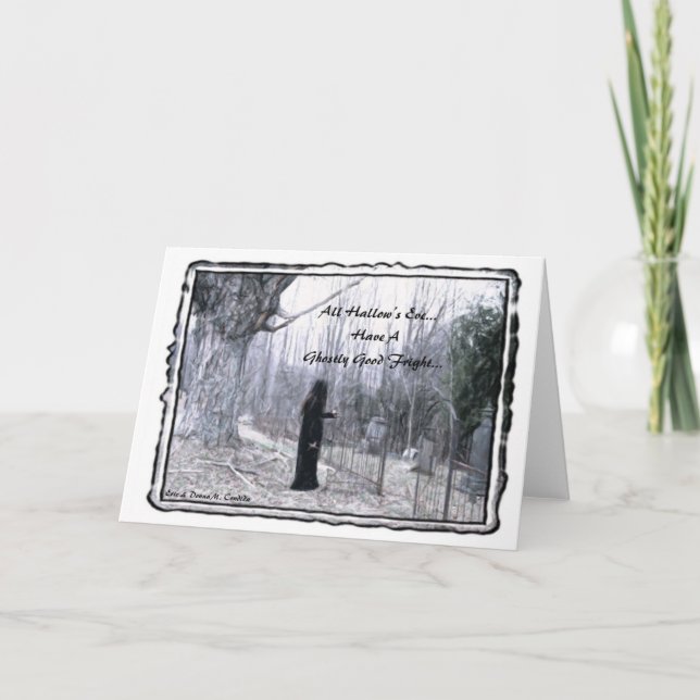 Alla Hallow är Kväll... Kort (Framsida)