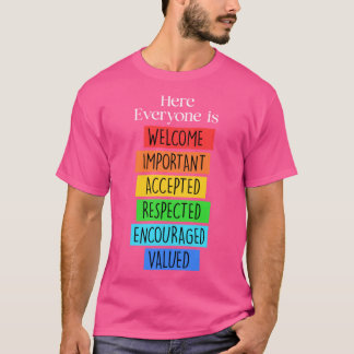 Alla hälsar här Idaho Lärare välkommen T Shirt