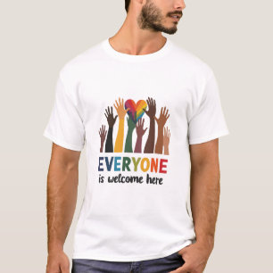 Alla hälsar här Idaho Lärare välkommen T Shirt
