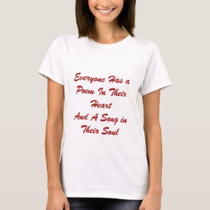 Alla har en Dikt T-shirt