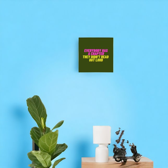 Alla Har Ett Kapitol De Inte Läs Out Högt  Poster (Skapare uppladdad)