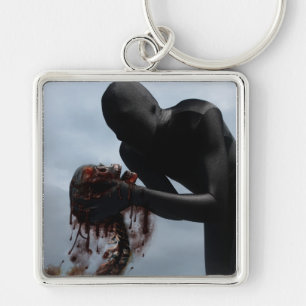 Alla har jag lämnat Keychain Fyrkantig Silverfärgad Nyckelring