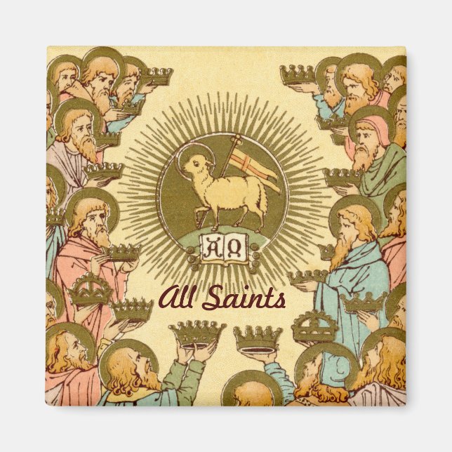 Alla helgons dag (RLS 19) Magnet (Framsidan)