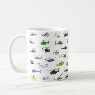 Alla helikoptrar kaffemugg