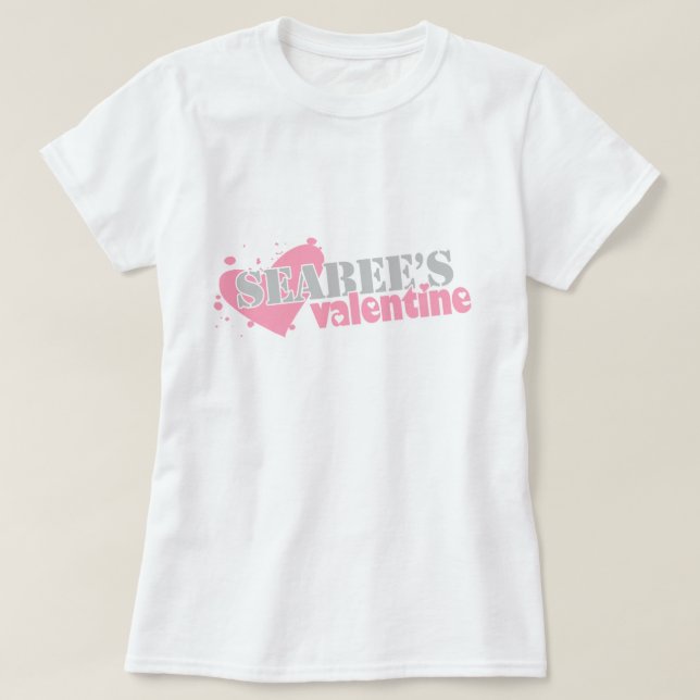 Alla hjärtans Alla hjärtans Tee Shirt (Design framsida)