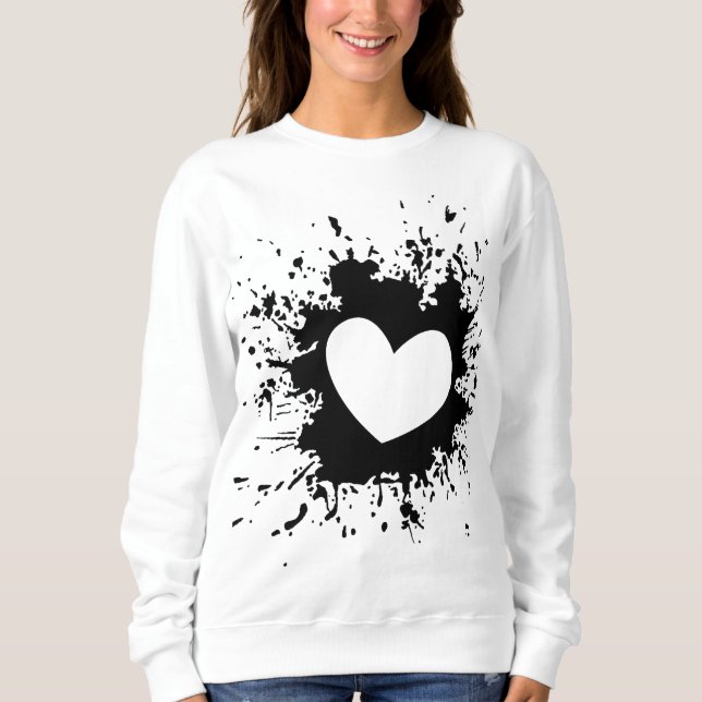 Alla hjärtans baskiska kvinnans tröja (Framsida)