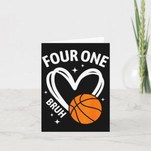 Alla hjärtans Bruh 41 Dagars Basket Kort